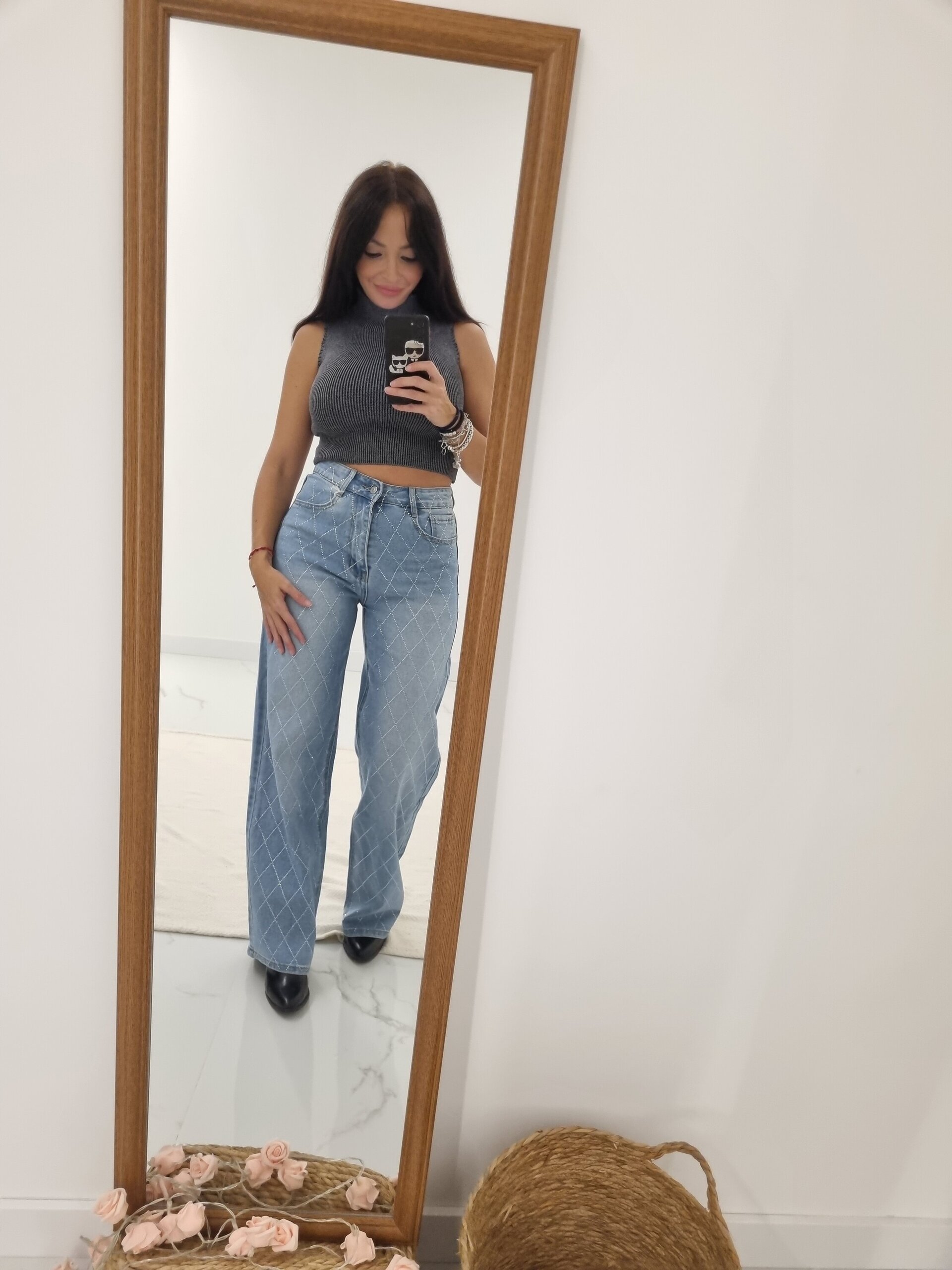 PANTALÓN VAQUERO CRISTAL - 2
